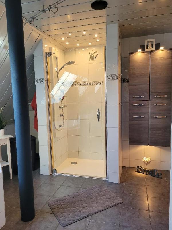 Ferienwohnung Fitness Entspannung Sauna Im Westerwald Derschen Esterno foto