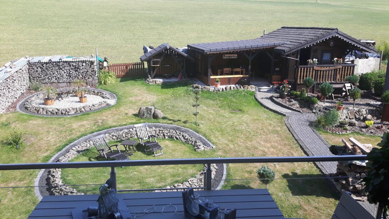 Ferienwohnung Fitness Entspannung Sauna Im Westerwald Derschen Esterno foto
