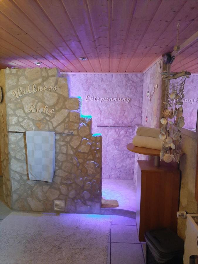 Ferienwohnung Fitness Entspannung Sauna Im Westerwald Derschen Esterno foto