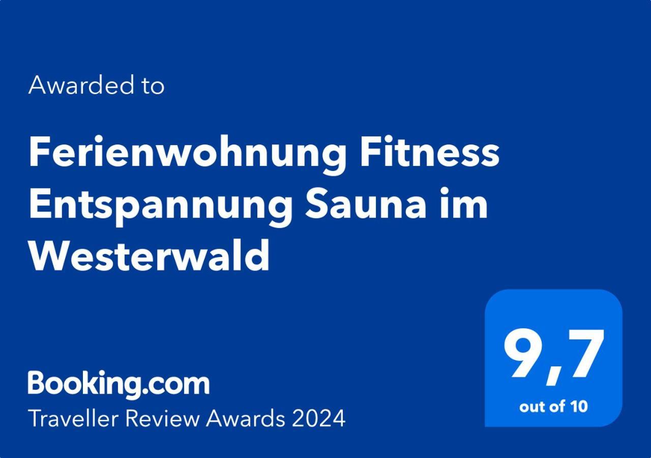 Ferienwohnung Fitness Entspannung Sauna Im Westerwald Derschen Camera foto